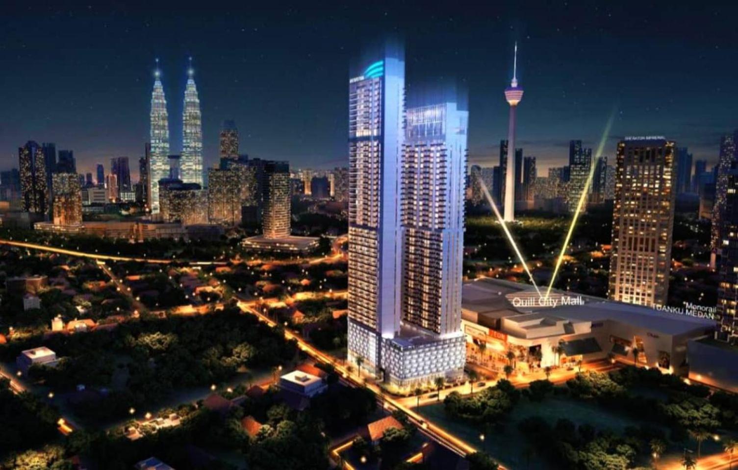 The Luxe Colony Klcc By Sky Pool Apartment Kuala Lumpur Bagian luar foto